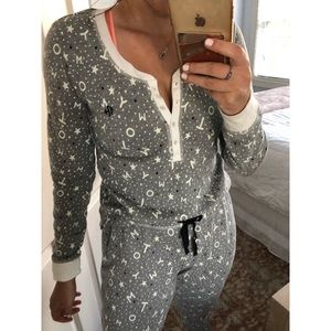 Gray Tommy Hilfiger Pajama Set